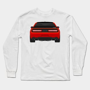 HELLCAT REAR DARK-RED Long Sleeve T-Shirt